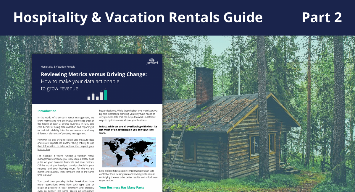 Part 2: How to make booking data actionable to grow vacation rental revenue [Guide]