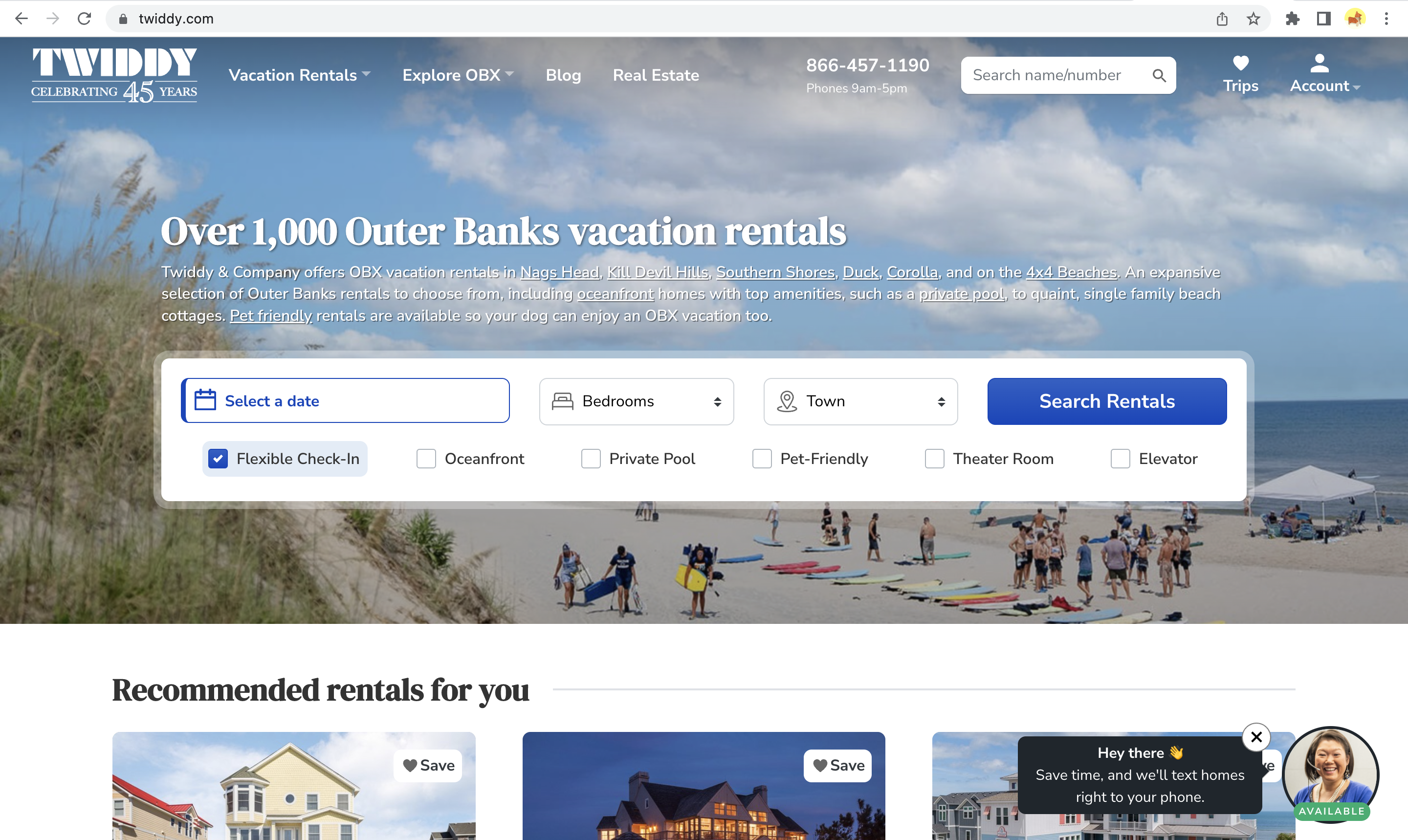 Twiddy AI Machine Learning Vacation Rental Management